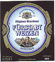 Allg�uer Brauhaus F�rstabt Weizen