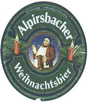 Alpirsbacher Weihnachtsbier 1997