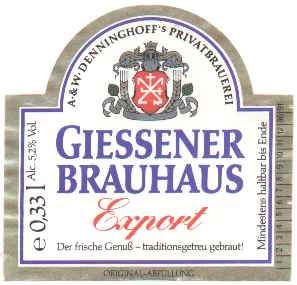 Giessener Brauhaus Export