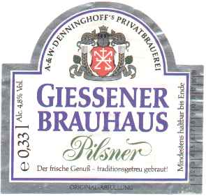 Giessener Brauhaus Pilsner