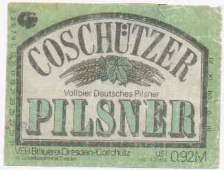 Cosch�tzer Pilsner 1988