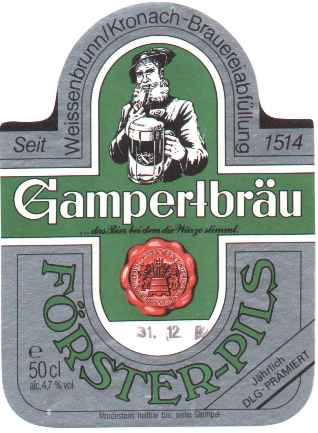 Gampertbr�u F�rster-Pils