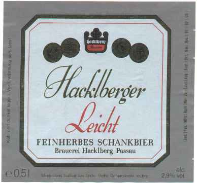 Hacklberger Leicht 1991