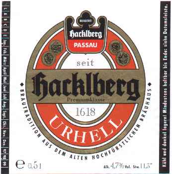 Hacklberg Urhell 1997
