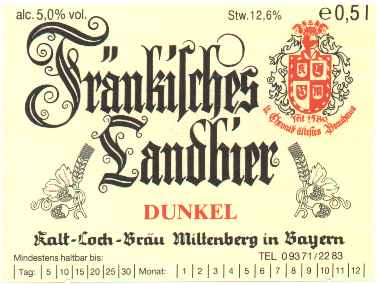 Fr�nkisches Landbier Dunkel