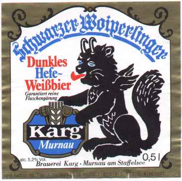 Karg Schwarzer Woipertinger