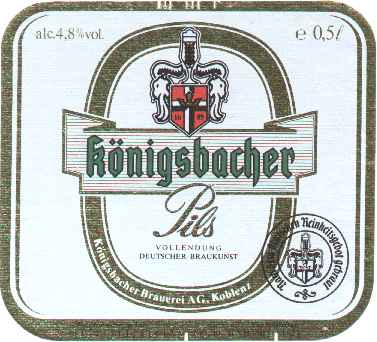 K�nigsbacher Pils 1992