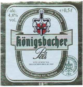 K�nigsbacher Pils 1997