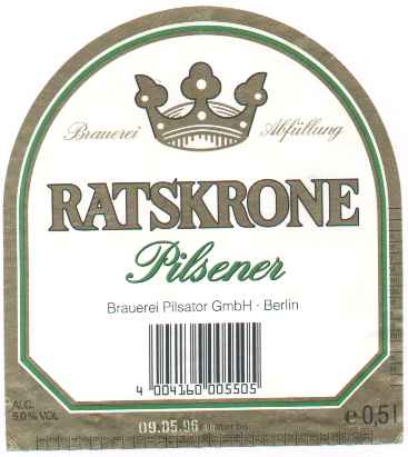 Ratskrone Pilsener