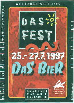 Das Fest Das Bier 1997