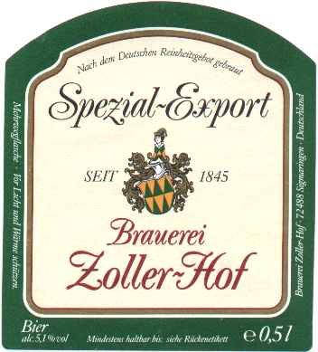 Spezial Export